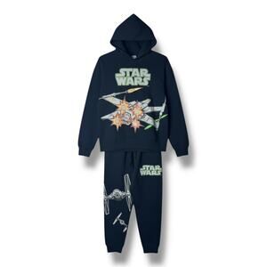 Disney Star Wars Joggers & Hoodie Set - Boys M